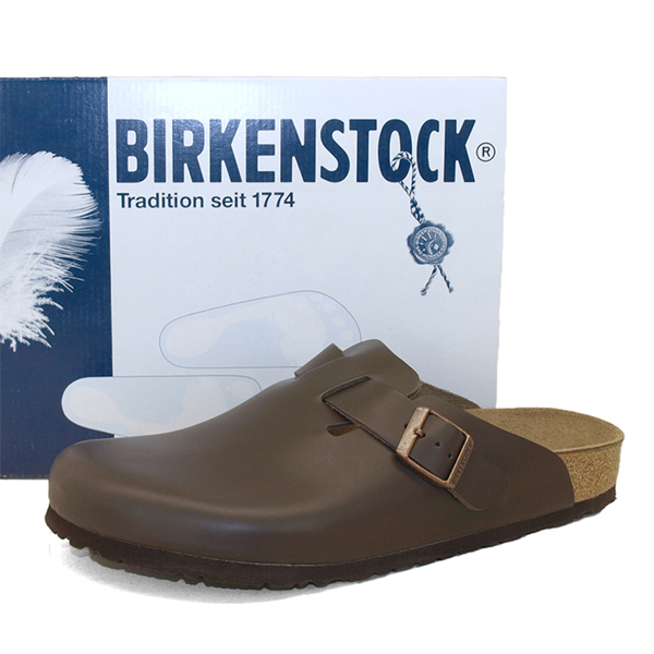 楽天市場】ビルケンシュトック BIRKENSTOCK Boston 060191 黒 本革 ボストン クロッグ サンダル Classic メンズ  レギュラー幅 : クリックマーケット