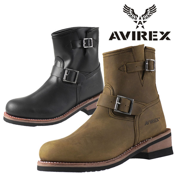 楽天市場】AVIREX アヴィレックス HORNET 本革エンジニアブーツ AV2230