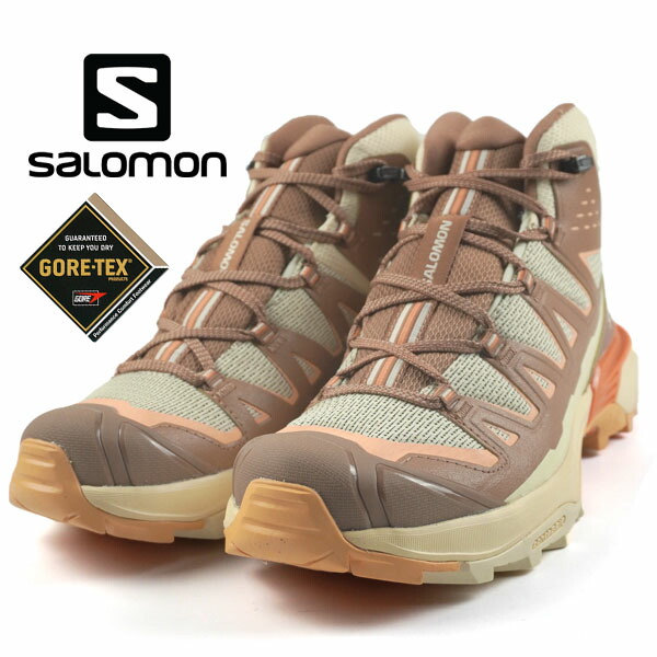 SALOMON サロモン X WARD LEATHER MID GTX メンズ 登山靴