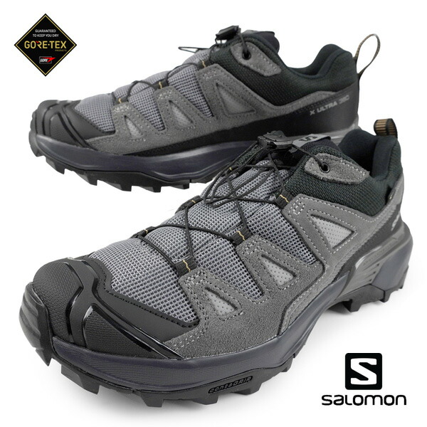 サロモン SALOMON X ULTRA 360 LTR GTX 475714 Sharkskin/Castlerock/Kelp 山歩き 山登り靴 軽さ ゴアテックス 雨合羽/透湿 アウトドア 心地よい 分かりやすい メンズ 貨物輸送無料