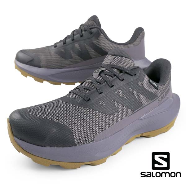 サロモン SALOMON ELIXIR TOUR WP W 475771 Nine Iron/Shark/Kelp ハイキング 登山靴 軽量 防水 アウトドア カジュアル シンプル レディース 送料無料