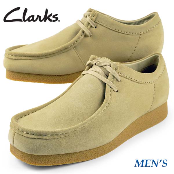 【国内定まり品】成人男性 クラークス Clarks Wallabee EVO WP ワラビー エヴォ お水校正刷り 置き目はね除ける 26177834 メープルスエード 雨合羽 心地よい 分かりやすい 格好のいい メンズ 貨物輸送無料