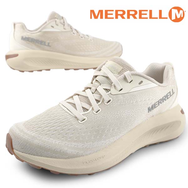 【マラソン最大2000円OFF券_26日1:59迄】メレル MERRELL MORPHLITE モーフライト J068438 ベージュ ランニングシューズ ロードランニング トレッキング トレラン アウトドア 軽量 通気性 レディース 送料無料｜靴のクリックマーケットMASUYA