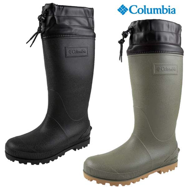 [PT5倍！] コロンビア Columbia Ruddy Leaf II YU8481 010 397 ラディ リーフ 2 ロングレインブーツ 防水 防雪 ユニセックス シンプル ラバー製 レディース/メンズ 送料無料