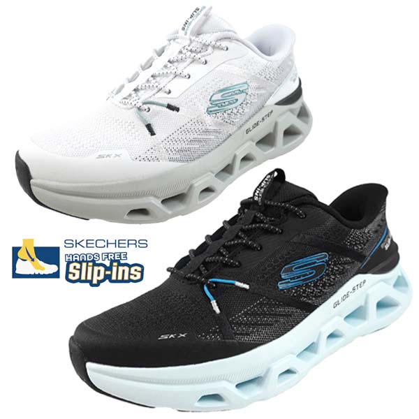 【P５倍以上 マラソン期間中】25秋新作 スケッチャーズ SKECHERS SLIP-INS GLIDE-STEP-ALTUS-APHTUR スケッチャーズスニーカー スリップインズ 233023 BKAQ WGY カジュアル ハンズフリー バンジーシューレース ランニング メンズ 送料無料