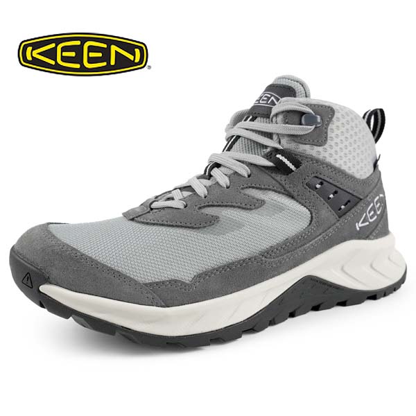 【クリアランス特価】キーン KEEN HIGHYTAIL MID WP メンズ ご機嫌トレイル ミッド お水校正刷り 雨合羽 透湿 山歩きシューズ 1030344 Alloy/Vapor トレイルシューズ 山登り靴 山歩きシューズ 心地好い メンズ 貨物輸送無料
