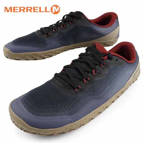 メレル MERRELL VAPOR GLOVE 7 J 00003708 ベイパー グローブ ブラック/コメット ベアフットシューズ 軽量 トレーニング シューズ カジュアル アウトドア スポーティ メンズ 送料無料