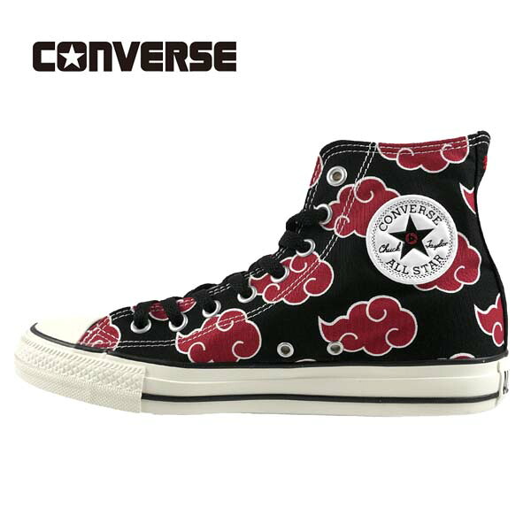 〔PT5倍！〕 ナルト 疾風伝 シップウデン コンバース CONVERSE ALL STAR HI / NARUTO SHIPPUDEN オールスター ハイ 1SE 943 イタチ カジュアル おしゃれ シンプル メンズ 送料無料