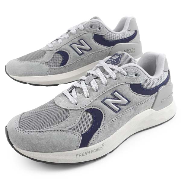 【P５倍以上 マラソン期間中】〔PT5倍！〕ニューバランス New Balance Fresh Foam X 1880 v2 U188W 3U2 D ウォーキングシューズ 灰/グレー 軽量 スニーカー スポーティー カジュアル シンプル メンズ 送料無料