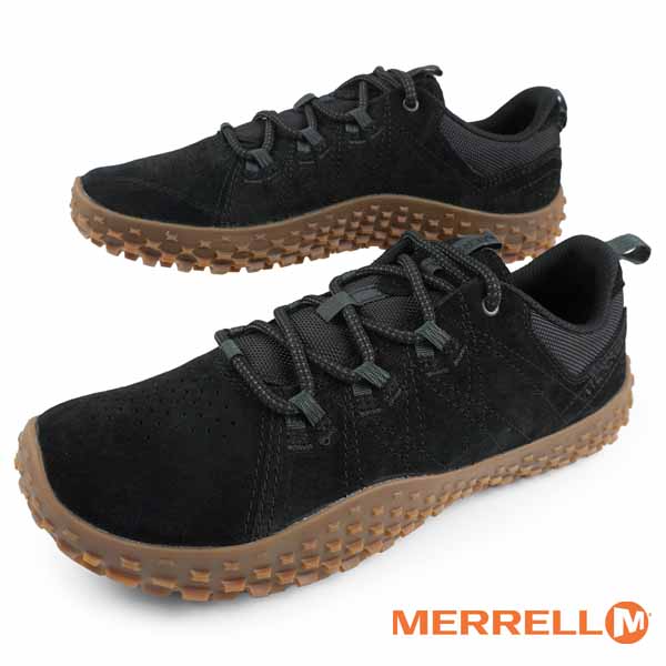 メレル MERRELL WRAPT J007121 ラプト 黒いこと ベアフットシューズ 山歩き 形づくる シューズ 心地好い アウトドア ドライビング 分かりやすい スポーティ メンズ 貨物輸送無料