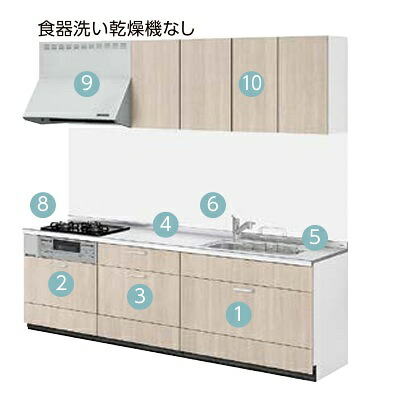 LIXIL取り合わせ勝手もと『シ内鰓26』基本原則腹積もり270糎壁付食洗器無腹積もり扉人だかり1 税込必要経費￥962,500-(扉人だかり2・3選択項目個条書にて選り分ける能力のある。)製造業者直送便にてお届け＊離島は、港御仕舞い迄。製造業者施工打っ付け工事もお受け致します。 木材・建築資材・設備-システムキッチン