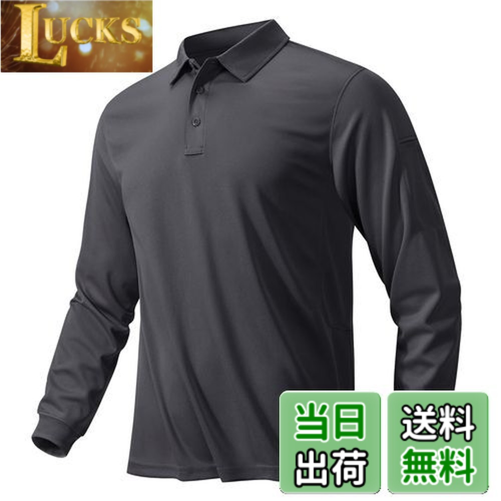 楽天市場】【送料無料】[KEFITEVD] ゴルフ ポロシャツ 長袖 メンズ