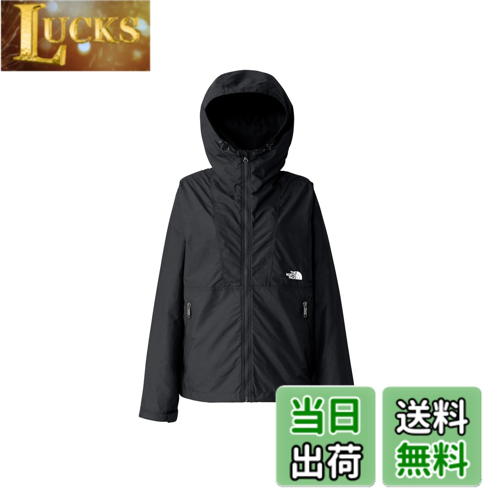 【貨物輸送無料】THE NORTH FACE(ザ・ノース・フェイス) ジャケットコンパクトジャケット レディース NPW72530レディース 色：黒いこと、大いさ：L