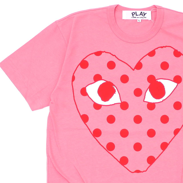 comme des garcons shirt pink