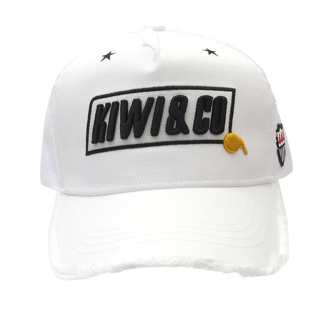 ついに再販開始 のヨシノリコタケ Yoshinori Kotake 100 安心保証 当店取扱い商品は全て本物 正規商品 新品 ヨシノリコタケ Yoshinori Kotake X キウィアンドコー Kiwi Co Twill Mesh Cap キャップ White ホワイト 白 メンズ 新作 ヘッドウェア 39ショップ