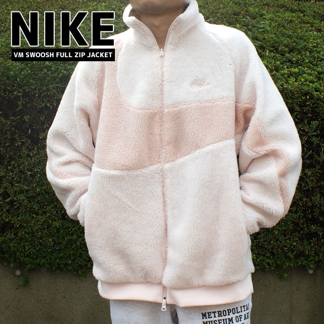 卓出 FULL PINK ジャケット BIG 39ショップ メンズ 新品 LIGHT NIKE ボア BQ6546-640 SOFT ナイキ フリース  新作 BOA ZIP レディース リバーシブル SWOOSH OXFORD OUTER VM JACKET コート・ジャケット