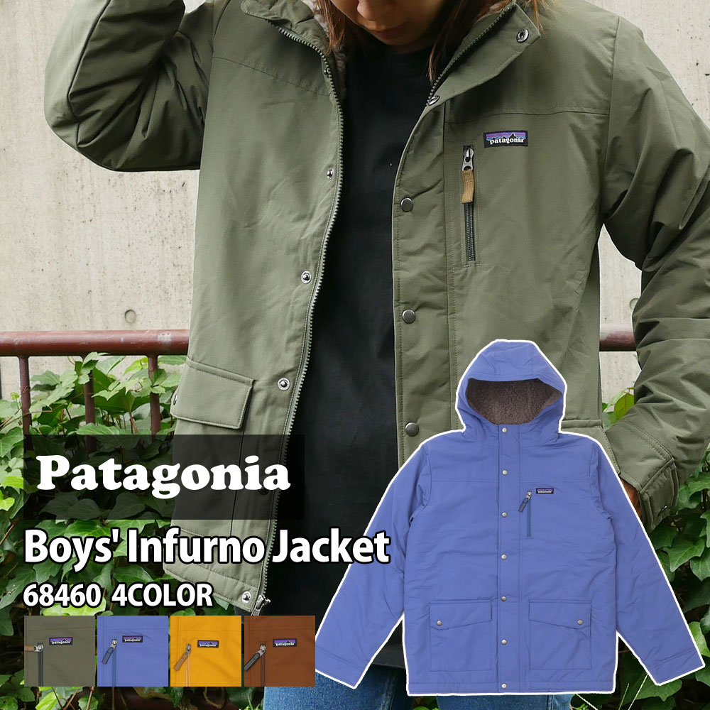 楽天市場】新品 パタゴニア Patagonia Boys' Infurno Jacket ボーイズ 