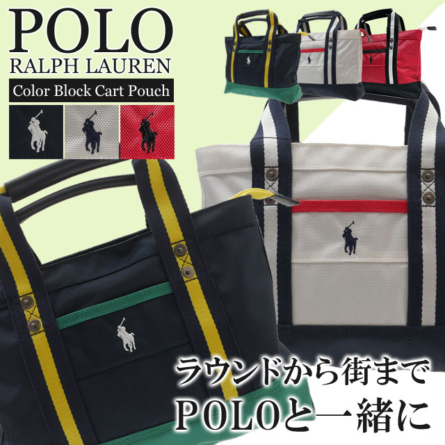 POLOGOLFラウンドトートバッグ POLO GOLF）Poloベア ゴルフ トート バッグ （トートバッグ