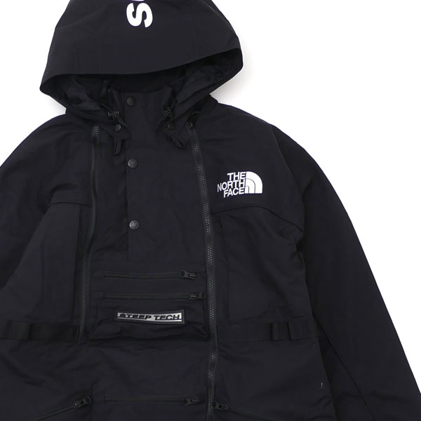 supreme the north face steep tech hooded jacket black