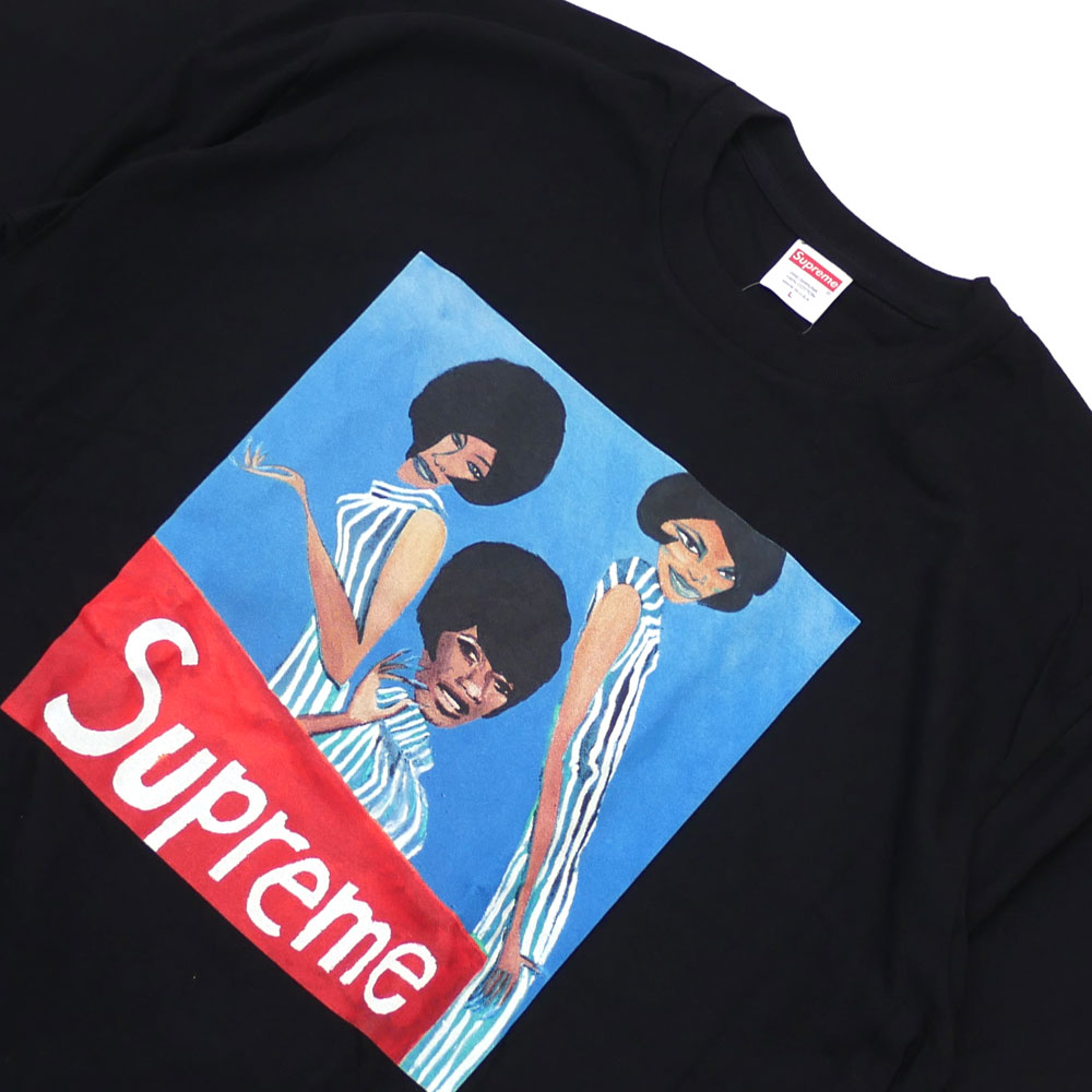 supreme group tee black