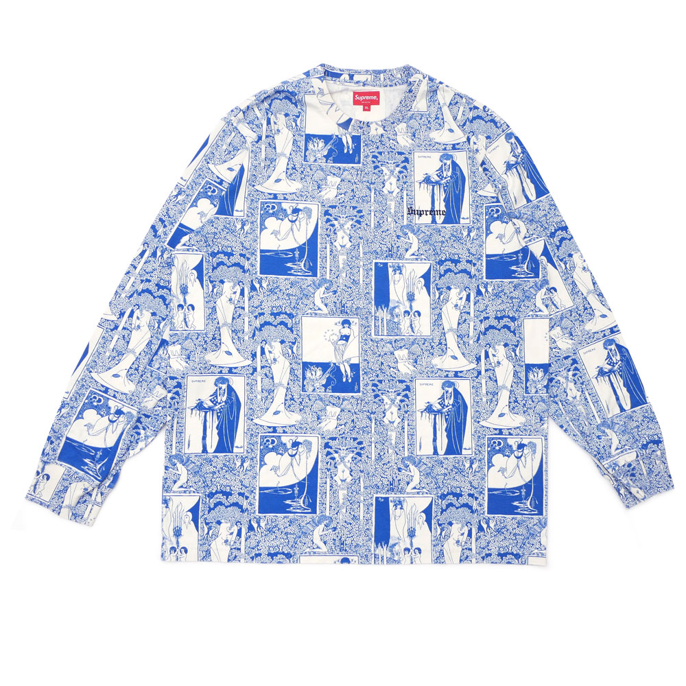 supreme blue long sleeve