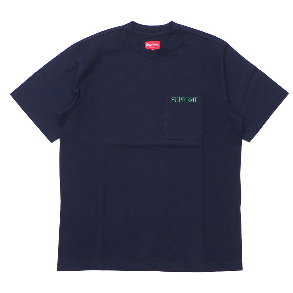 supreme embroidered pocket tee