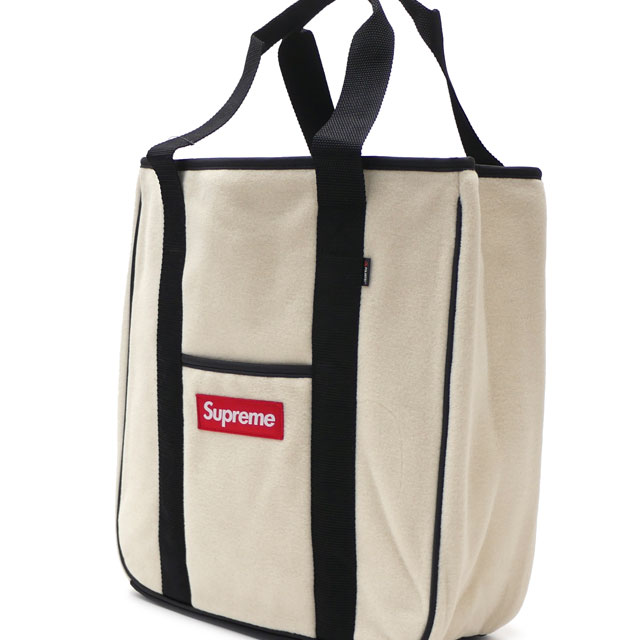 supreme polartec tote natural