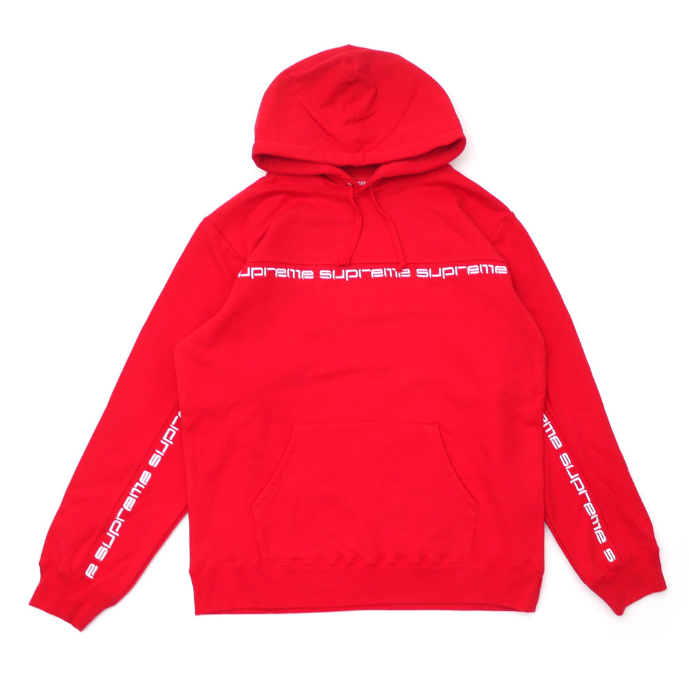 supreme text stripe