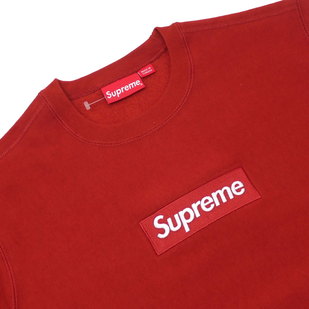 supreme embroidered box logo tee