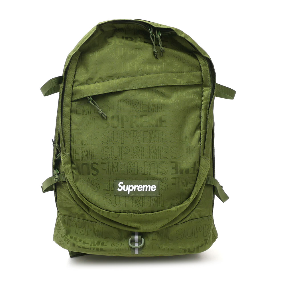 olive green supreme backpack