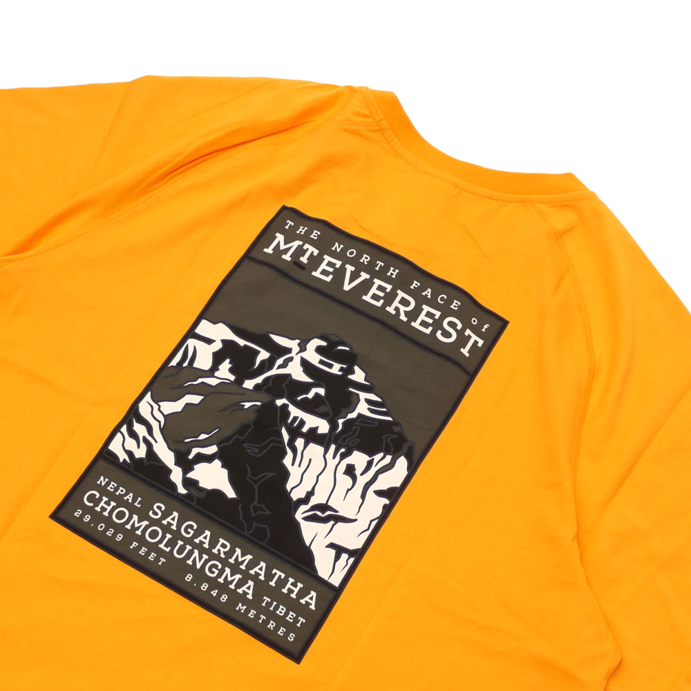 the north face orange t shirt