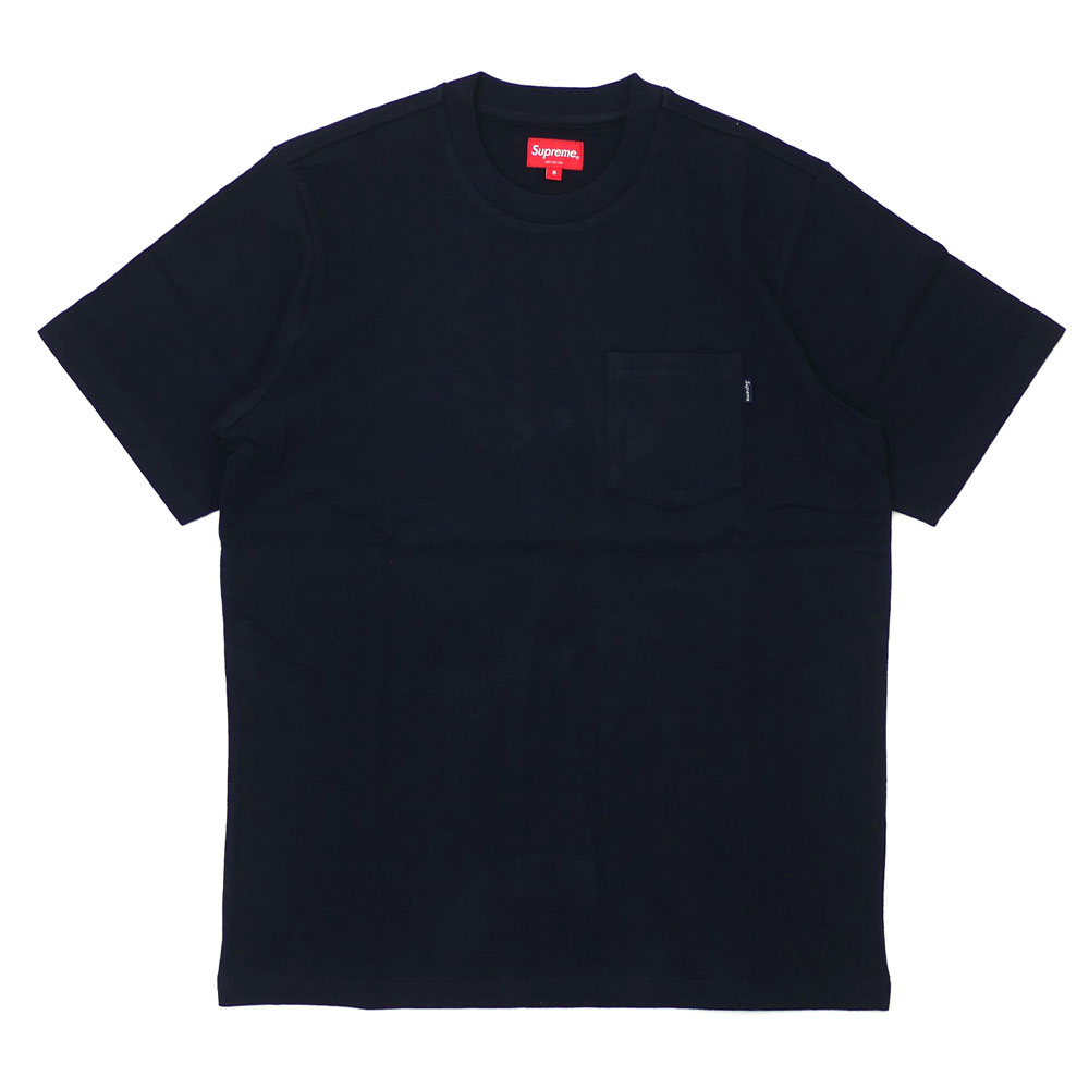 supreme pocket tee black