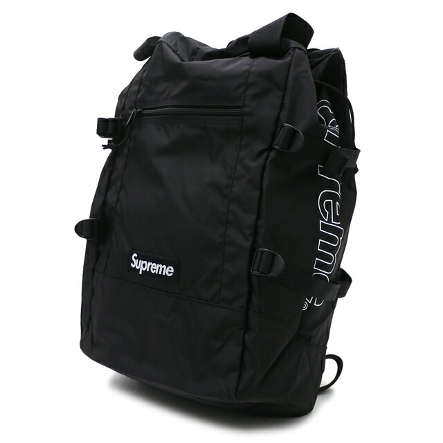 supreme tote backpack black
