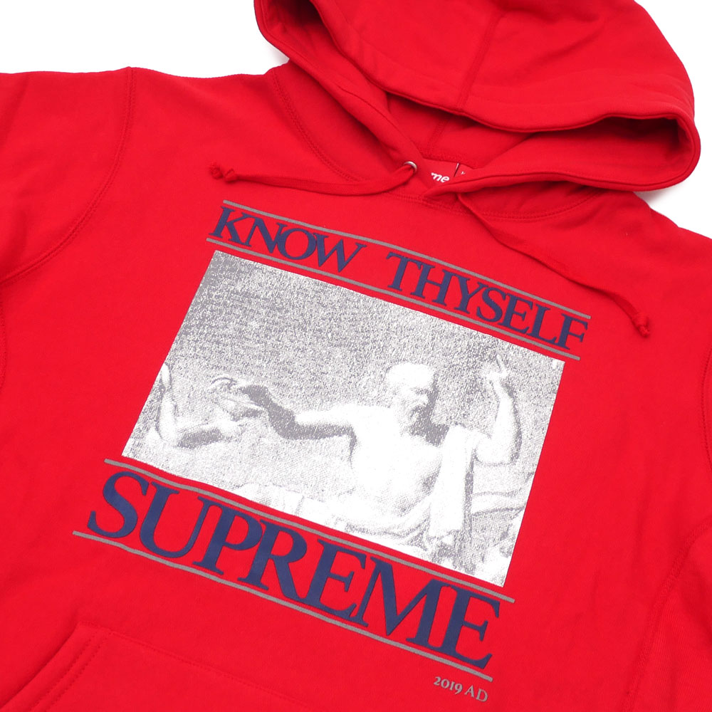 supreme know thyself hoodie