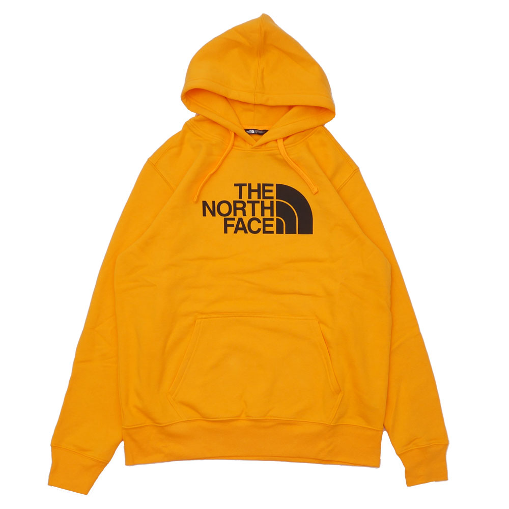 mens orange north face hoodie