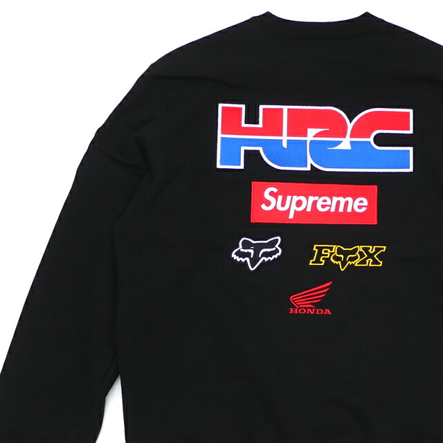 supreme honda racing crewneck