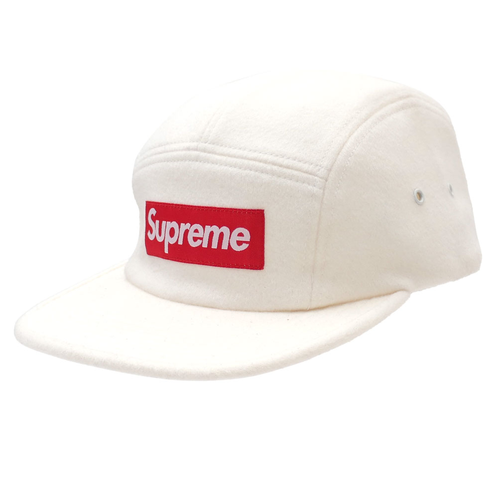 white supreme hat