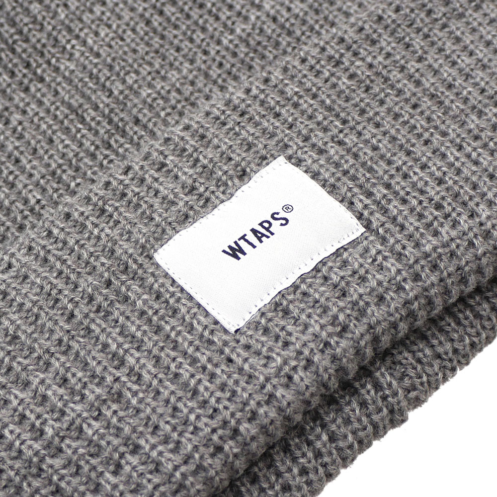 03 03 Wtaps Beanie ギャルソン Woac ビーニー Woac グレー 新品 ダブルタップス メンズ 新作 Gray レディース Beanie 灰色 192madt Ht03 W Taps Cliff Edge ダブルタップス Wtaps 100 安心保証 当店取扱い商品は全て本物 正規商品