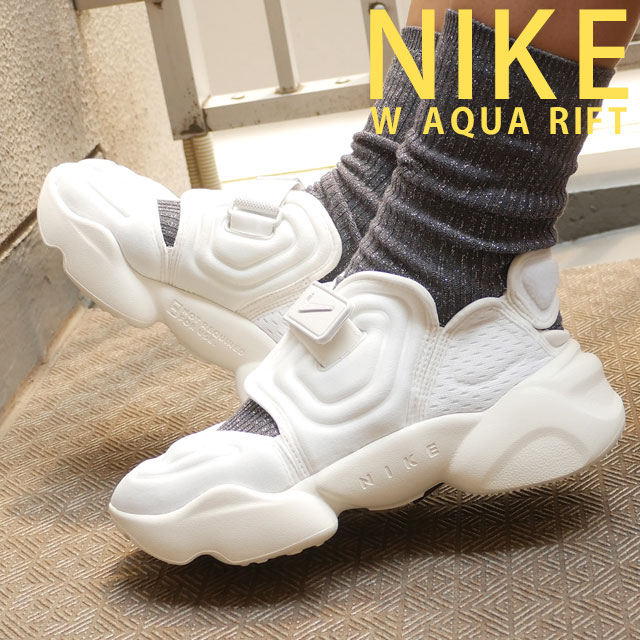 楽天市場 21年3月度 月間優良ショップ受賞 レディースサイズ 新品 ナイキ Nike W Aqua Rift アクアリフト White White Cw7164 100 Woman S Lady S 新作 39ショップ Cliff Edge