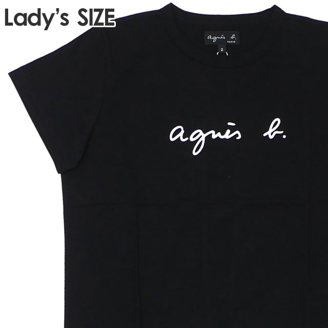 新品 未使用 タグ付き アニエスベー Tシャツ 総柄 半袖シャツ ブラック ej6310-01_1.jpg