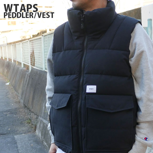 楽天市場 新品 ダブルタップス Wtaps Peddler Vest ダウンベスト Black ブラック 黒 メンズ 新作 2brdt Jkm04 W Taps Outer Cliffedger