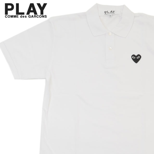 CDG コムデギャルソン ワッペンロゴ ポロシャツ
