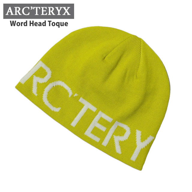 Arc’teryx Word Head Toque ワードヘッド トーク 黄色 ARC'TERYX(アークテリクス) / WORD HEAD TOQUE/ワードヘッド