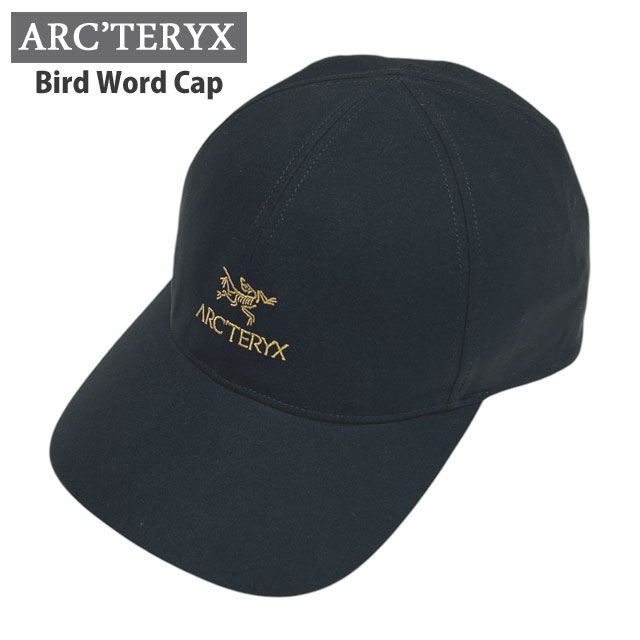 美品 ARC'TERYX 黒 ベースボールキャップ 90's】【カナダ製】 アークテリクス 初期 ベースボールキャップ