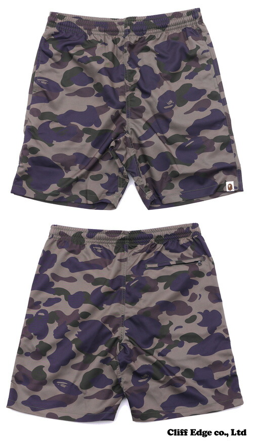 沐浴猿 1 绿色的迷彩沙滩裤 246-000018,chg-045