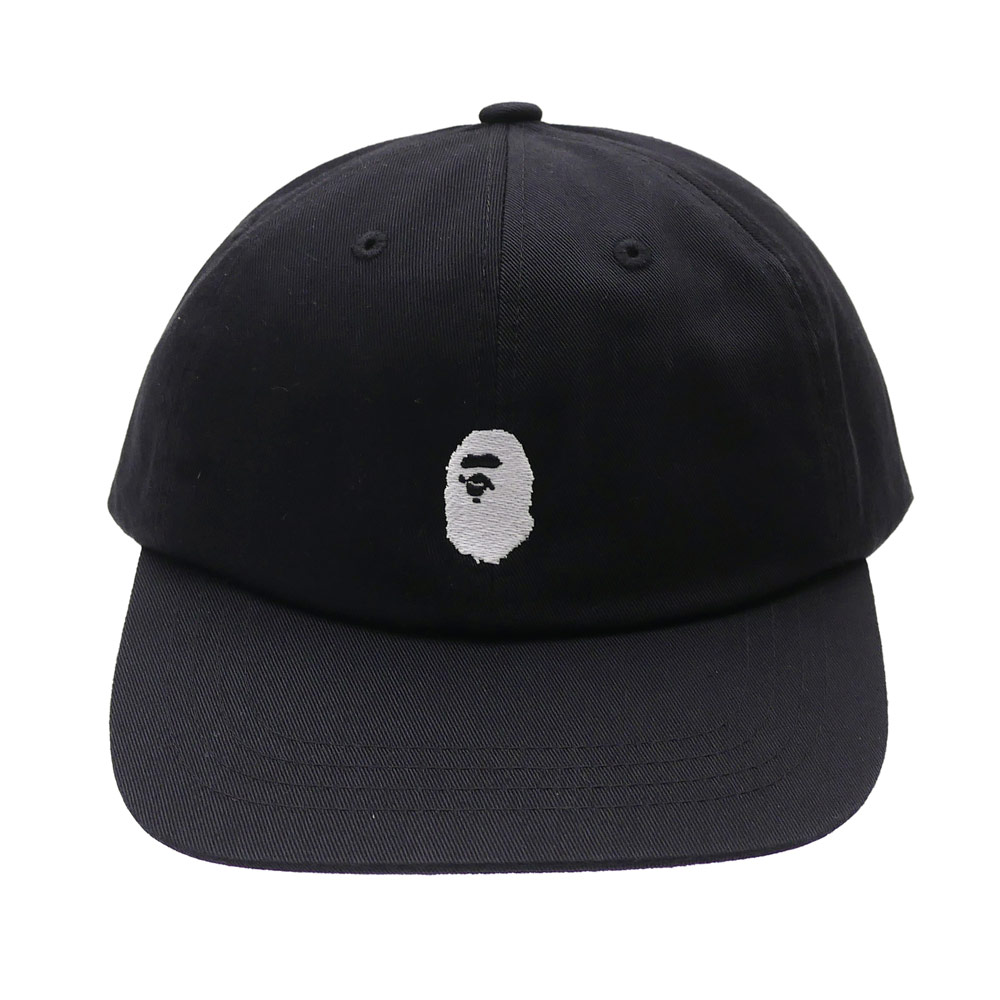 bape ape head embroidery panel cap