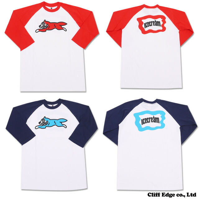 楽天市場 bbc icecream running dog ラグラン 七分袖tシャツ 2102005
