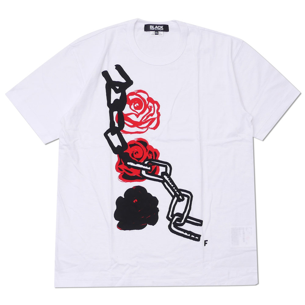 comme des garcons graphic tee