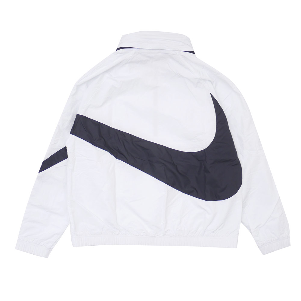 nike big swoosh jacket white
