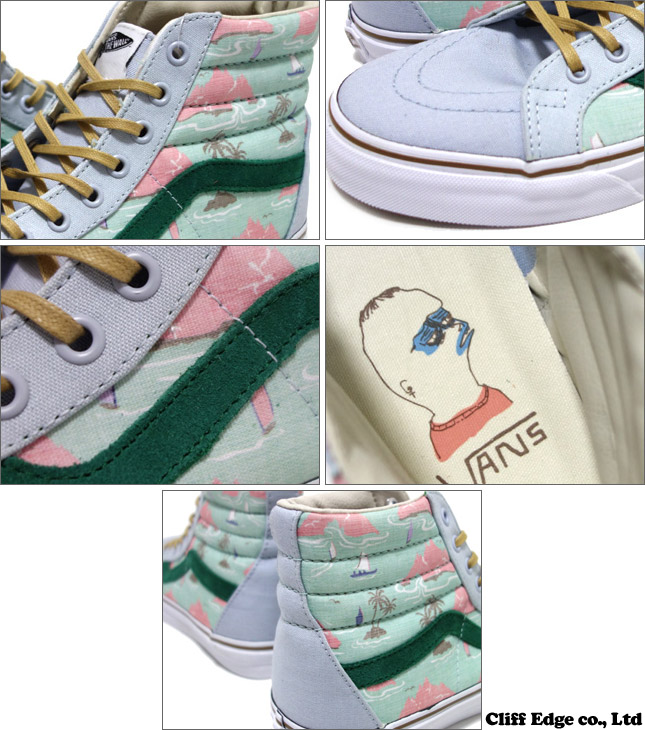 vans schoenen sk8-hi reissue sf aloha vans schoenen sk8-hi reissue sf aloha